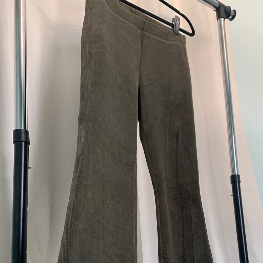 “Corduroy” flare pants